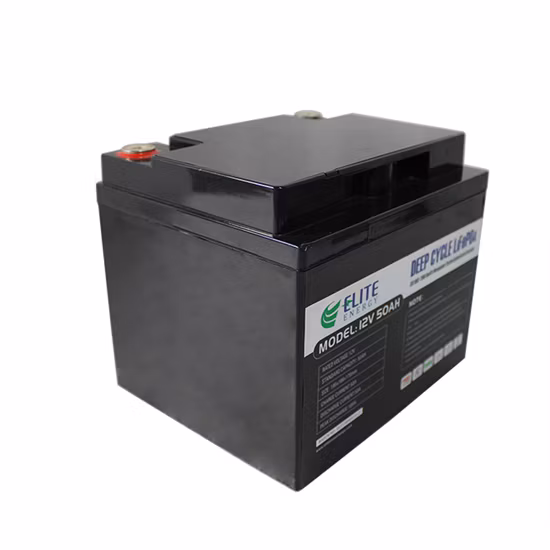 Paquete de batería LiFePO4 de 12V 40ah/50ah con BMS inteligente para almacenamiento de energía solar Batería de iones de litio de ciclo profundo de 12V