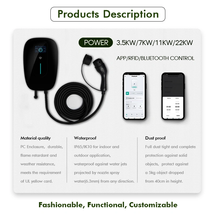 EV Battery Charger Wholeseller Green Science PV Charging Station Level 2 EV Charging Point