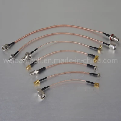 Cable de RF de serie completa Weidan SMA/SMB/QMA/BNC/TNC/N/MCX/MMCX/UHF/F/TS9/